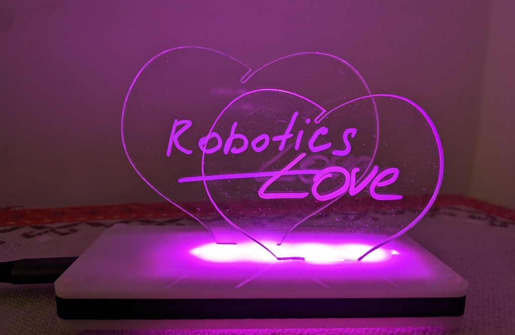 Light My Heart : LED Valentine Project. 14Fev'26