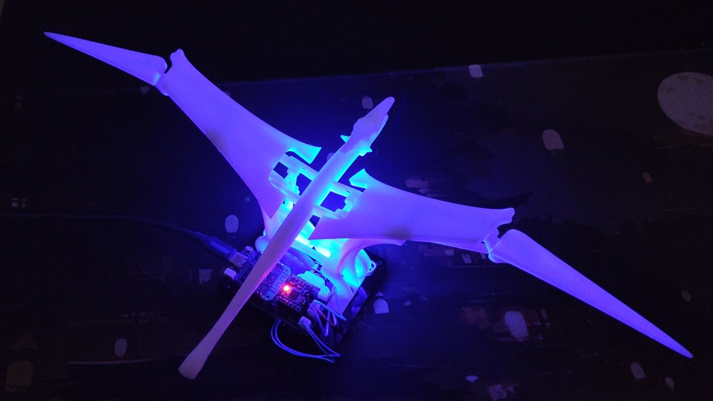 Kinetic Pterodactyl: Light, Motion & Code 07.04-10.04