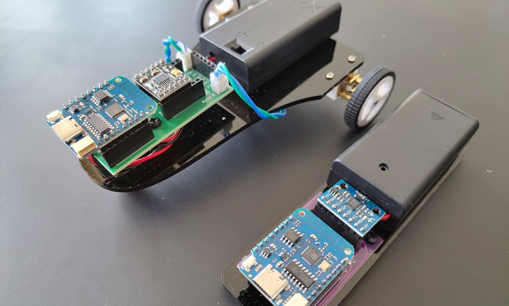 GestureBot Racer. Advanced classes