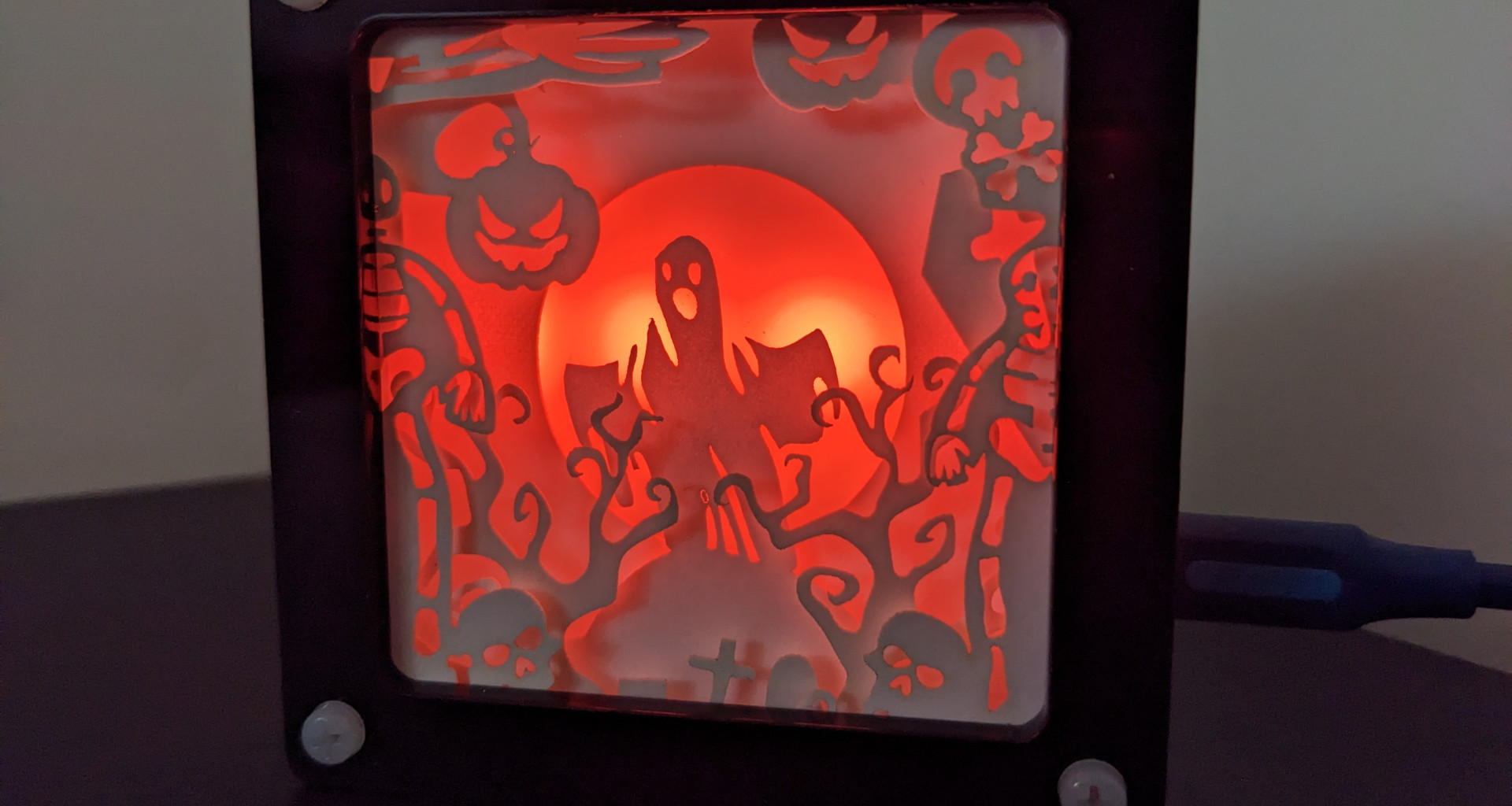 "Halloween Layers of Light" The Robotics Workshop