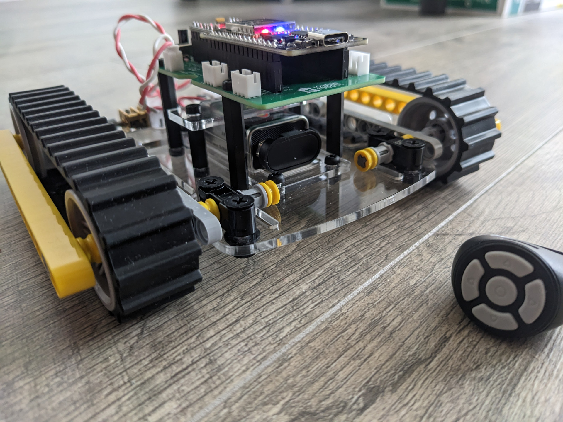 The TrackBot Explorer. The Morning Set