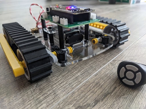 The TrackBot Explorer. The Morning Set