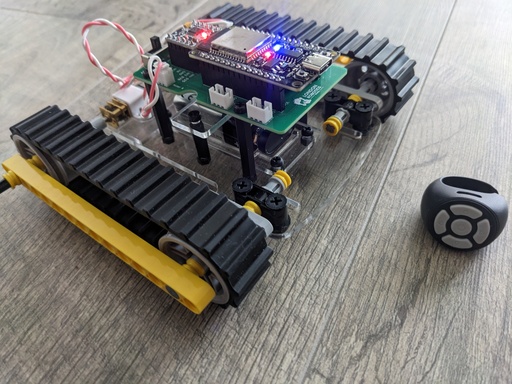 The TrackBot Explorer. Arduino C edition. The Evening Set