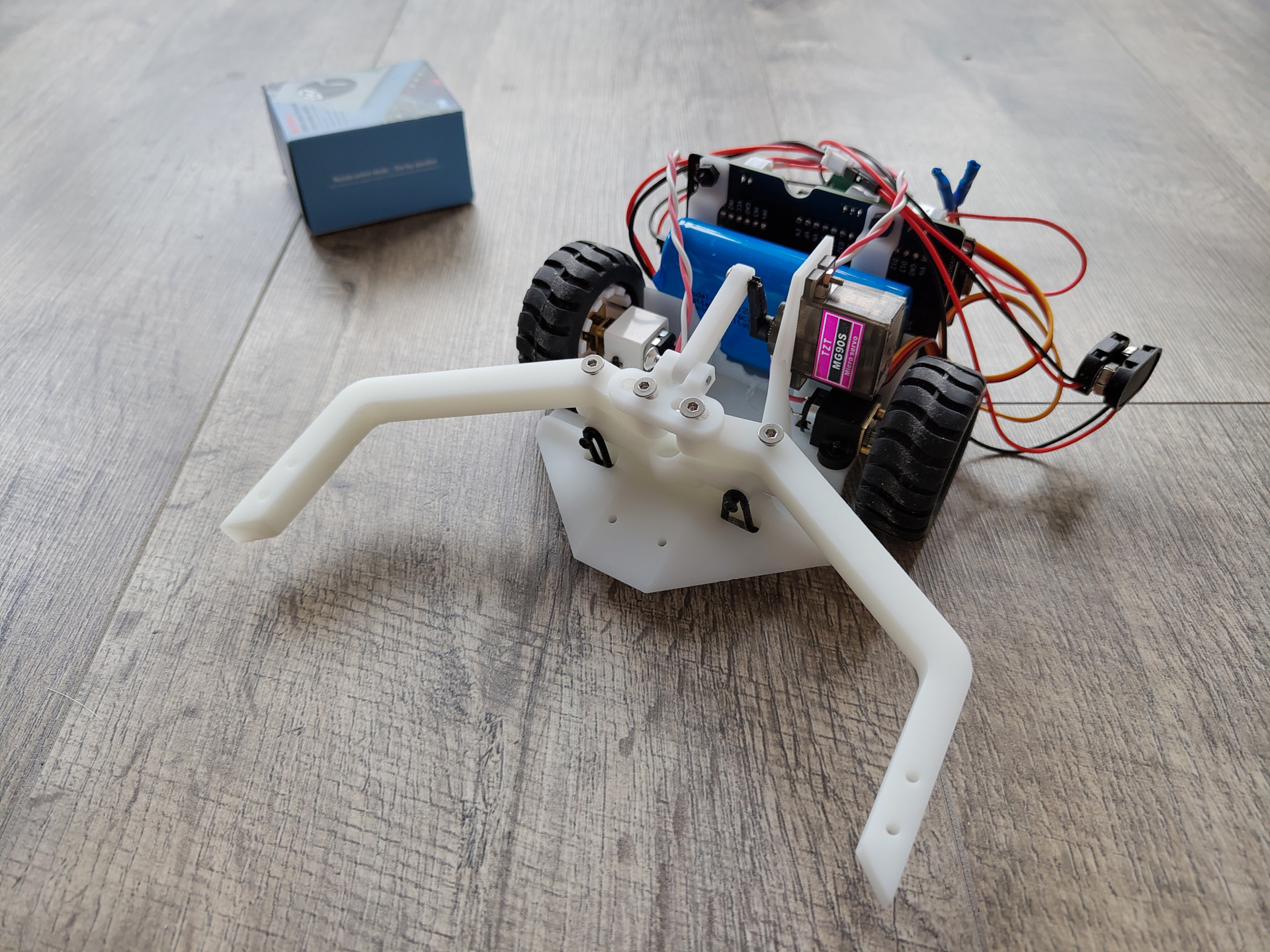 RoboClaw Car. The Morning Set