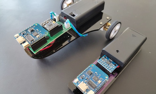 GestureBot Racer. Advanced classes