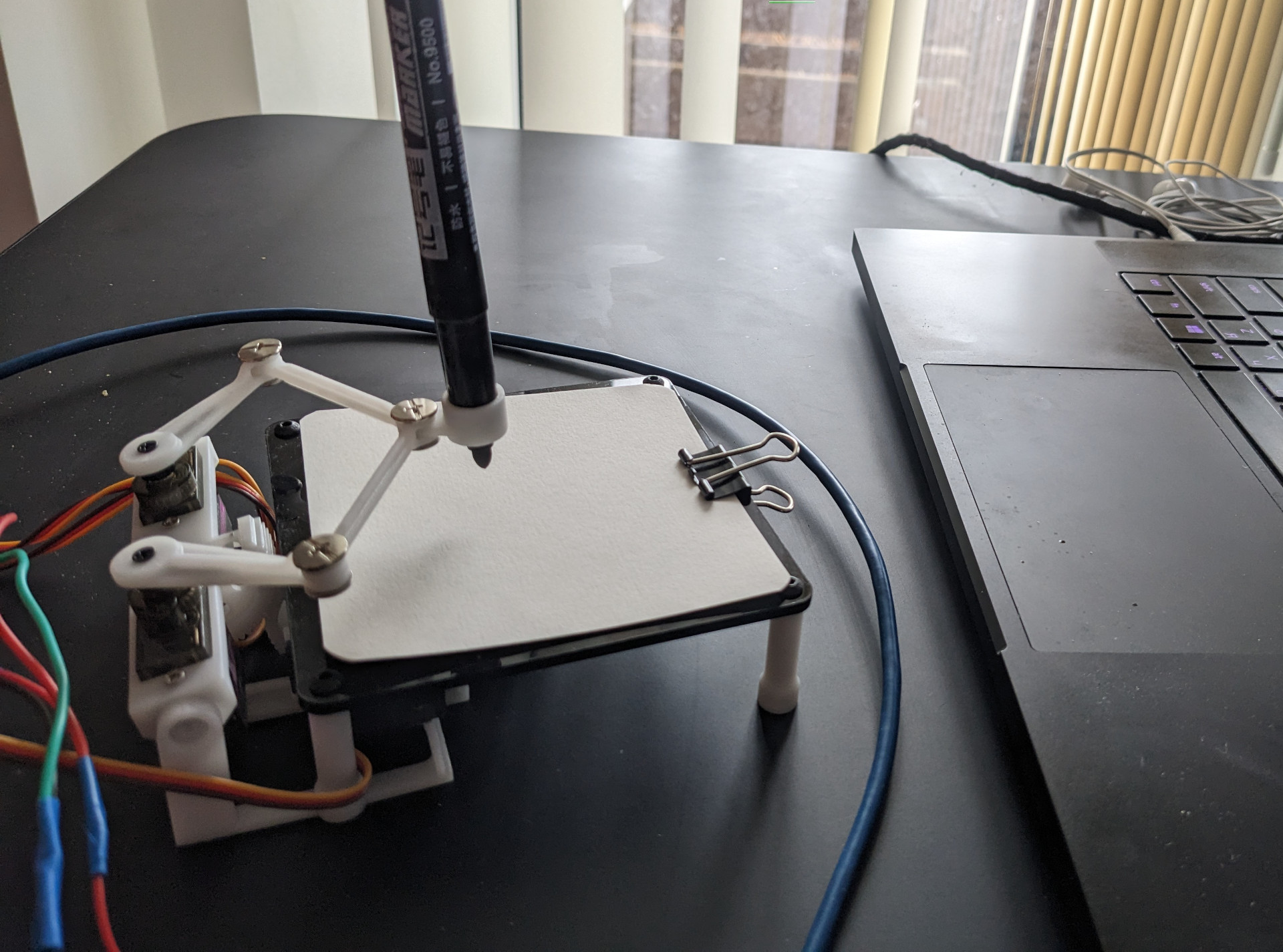 The Drawing Robot. Arduino C edition. The Evening Set